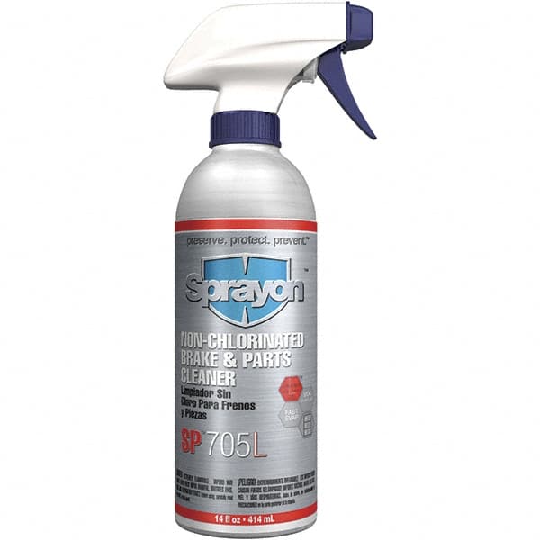 Sprayon - Acetone Brake Parts Cleaner - 14 oz Aerosol Can with Trigger - Americas Tooling