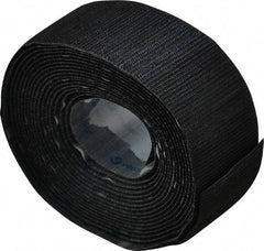 VELCRO Brand - 2" Wide x 5 Yd Long Adhesive Backed Hook Roll - Continuous Roll, Black - Americas Tooling