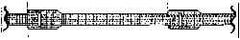 VELCRO Brand - 675 Piece 1" Wide x 8" Piece Length, Self Fastening Tie/Strap Hook & Loop Strap - Perforated/Pieces Roll, Black - Americas Tooling