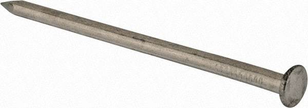 Made in USA - 16D, 8 Gauge, 3-1/2" OAL Common Nails - Smooth Shank, Aluminum - Americas Tooling