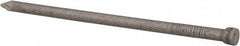 Made in USA - 8D, 12 Gauge, 2-1/2" OAL Finishing Nails - Smooth Shank, 18-8 Stainless Steel - Americas Tooling