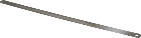 Precision Brand - 0.002 Inch Thick x 1/2 Inch Wide x 12 Inch Leaf Length, Parallel Feeler Gage - High Carbon Steel - Americas Tooling