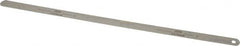 Precision Brand - 0.005 Inch Thick x 1/2 Inch Wide x 12 Inch Leaf Length, Parallel Feeler Gage - High Carbon Steel - Americas Tooling