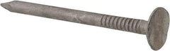 Value Collection - 11 Gauge, 1-3/4" OAL Roofing Nails - Ring Shank, Grade 2 Steel, Galvanized Finish - Americas Tooling