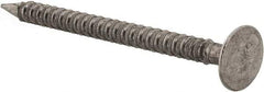 Value Collection - 13 Gauge, 1-1/2" OAL Underlayment Nails - Annular Thread Shank, Grade 2 Steel, Uncoated - Americas Tooling