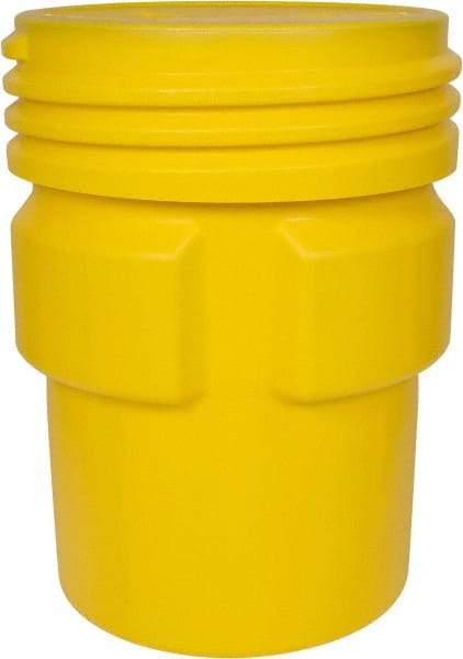 Eagle - 95 Gallon Closure Capacity, Screw On Closure, Yellow Overpack - 55 Gallon Container, Polyethylene, 660 Lb. Capacity, UN 1H2/X300/S Listing - Americas Tooling