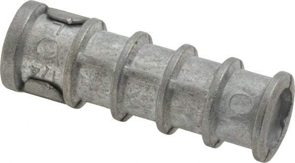 Value Collection - 1/4" Diam, 1/2" Drill, Lag Shield Concrete Anchor - Alloy Steel - Americas Tooling