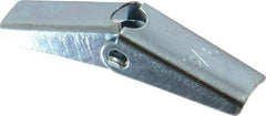 Value Collection - 3/16" Screw, 3/16" Diam, 3" Long, Toggle Bolt Drywall & Hollow Wall Anchor - 3/16" Drill, Zinc Plated, Steel, Use in Concrete, & Masonry, Hollow Tile, Plaster & Wallboard - Americas Tooling