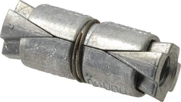 Value Collection - 5/16" Diam, 5/8" Drill, 1-1/4" OAL, Double Expansion Concrete Anchor - Zinc - Americas Tooling