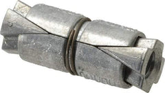 Value Collection - 5/16" Diam, 5/8" Drill, 1-1/4" OAL, Double Expansion Concrete Anchor - Zinc - Americas Tooling