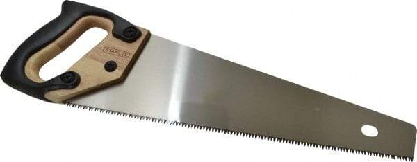 Stanley - 15" Blade Handsaw - Aluminum, ABS, TPR Handle - Americas Tooling