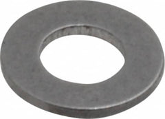 4″ Screw Standard Flat Washer: Steel, Uncoated 0.129″ ID, 0.275″ OD, 0.016″ Thick