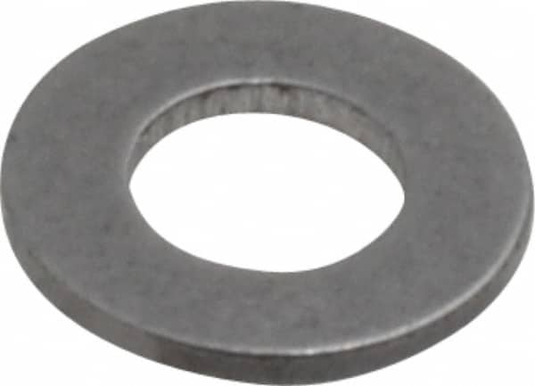 5″ Screw Standard Flat Washer: Steel, Uncoated 0.144″ ID, 0.312″ OD, 0.027″ Thick