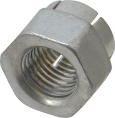 Flex-Loc - 3/8-24 UNJF Grade 2 Hex Lock Nut with Expanding Flex Top - Americas Tooling