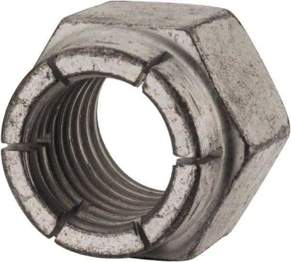 Flex-Loc - 3/4-10 UNC Grade 2 Hex Lock Nut with Expanding Flex Top - Americas Tooling