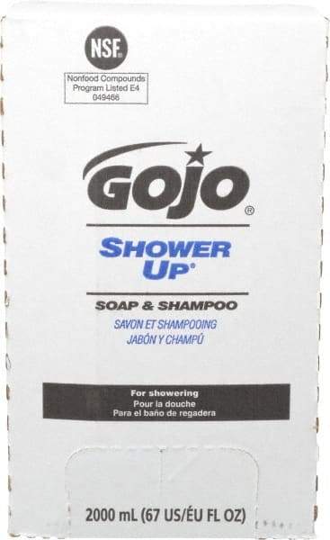 GOJO - 2,000 mL Bag-in-Box Refill Pleasant Hair & Body Wash - Rose, For Use with 7200-01 - Americas Tooling