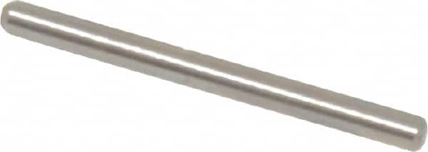 Value Collection - 1/16" Diam x 3/4" Pin Length 18-8 Stainless Steel Standard Dowel Pin - Bright Finish - Americas Tooling