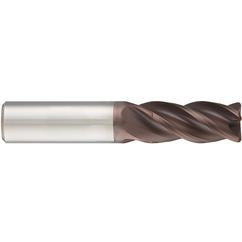 5/8x5/8x1-1/4x3-1/2 4Fl Carbide RF100 Diver End Mill-.062 Rad-Weldon Shank-nano-Si - Americas Tooling