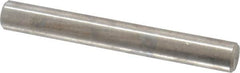 Value Collection - 1/4" Diam x 2" Pin Length 18-8 Stainless Steel Standard Dowel Pin - Bright Finish - Americas Tooling