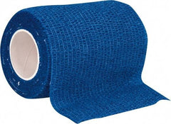 North - 5 Yd Long x 3" Wide, General Purpose Wrap - Blue, Nonwoven Bandage - Americas Tooling