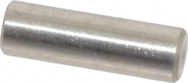 Value Collection - 5/16" Diam x 1" Pin Length 18-8 Stainless Steel Standard Dowel Pin - Bright Finish - Americas Tooling