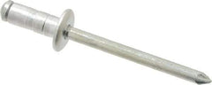 RivetKing - Size 62-64 Dome Head Aluminum Multi Grip Blind Rivet - Steel Mandrel, 0.062" to 1/4" Grip, 3/8" Head Diam, 0.192" to 0.196" Hole Diam, 0.519" Length Under Head, 3/16" Body Diam - Americas Tooling