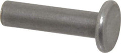 RivetKing - 3/16" Body Diam, Countersunk Uncoated Steel Solid Rivet - 3/4" Length Under Head, 90° Countersunk Head Angle - Americas Tooling