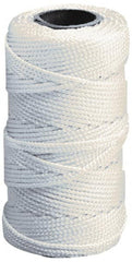 Value Collection - Nylon Braided Twine - 110 Lbs. Breaking Strength, Natural (Color) - Americas Tooling