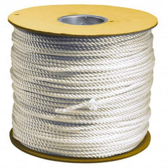 Value Collection - 50' Max Length Polyester Solid Braid Rope - 1/2" Diam, 562 Lb Capacity - Americas Tooling