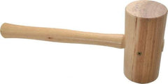 Garland - 1-3/4 Lb Head Wooden Mallet - 14" Long Wood Handle - Americas Tooling