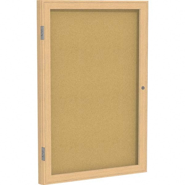 Ghent - Cork Bulletin Boards Style: Enclosed Cork Bulletin Boards Color: Natural Cork - Americas Tooling