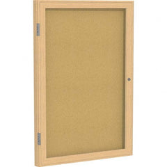 Ghent - Cork Bulletin Boards Style: Enclosed Cork Bulletin Boards Color: Natural Cork - Americas Tooling