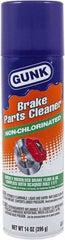 Gunk - Nonchlorinated Brake Parts Cleaner - 14 oz Aerosol Can - Americas Tooling