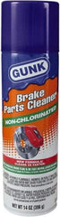 Gunk - Nonchlorinated Brake Parts Cleaner - 14 oz Aerosol Can - Americas Tooling