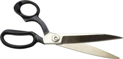 Wiss - 5" LOC, 10-3/8" OAL Inlaid Heavy Duty Shears - Offset Handle, For Composite Materials, Fabrics, Upholstery - Americas Tooling