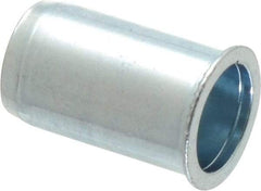 Value Collection - #10-32, 0.01 to 0.08" Grip, Steel Standard Rivet Nut - Drill Size Letter F, Expander Head - Americas Tooling