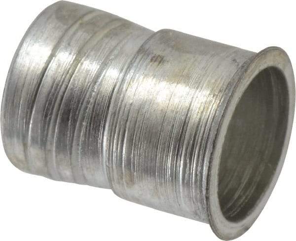 Marson - #10-24, 3/8" OAL, Thread-Sert Threaded Insert - 0.281" Hole Diam, 0.314" Head Diam, Steel - Americas Tooling