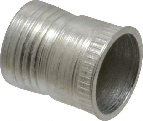 Marson - 5/16-18, 0.615" OAL, Thread-Sert Threaded Insert - 1/2" Hole Diam, 0.537" Head Diam, Steel - Americas Tooling