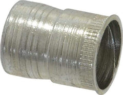 Marson - 3/8-16, 0.74" OAL, Thread-Sert Threaded Insert - 0.562" Hole Diam, 0.6" Head Diam, Steel - Americas Tooling