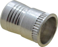 Marson - #8-32, 3/8" OAL, Thread-Sert Threaded Insert - 1/4" Hole Diam, 0.282" Head Diam, Aluminum - Americas Tooling