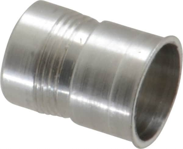 Marson - 1/4-20, 0.51" OAL, Thread-Sert Threaded Insert - 0.391" Hole Diam, 0.408" Head Diam, Aluminum - Americas Tooling