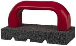 Norton - 20 Grit Silicon Carbide Rectangular Roughing Stone - Very Coarse Grade, 3" Wide x 6" Long x 1" Thick - Americas Tooling