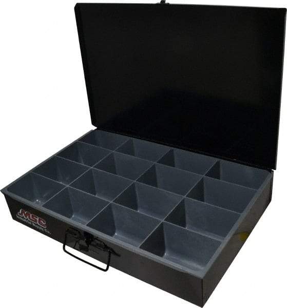 Durham - 1 Drawer, 16 Compartment, Small Parts Assortment Storage Drawer - 12" Deep x 18-1/2" Wide - Americas Tooling