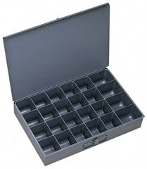 Durham - 1 Drawer, 24 Compartment, Small Parts Assortment Storage Drawer - 12" Deep x 18-1/2" Wide - Americas Tooling