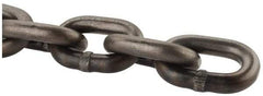 Peerless Chain - 1/2" Welded High Test Chain - 9,200 Lb Capacity, Grade 43, Carbon Steel, Standard Finish - Americas Tooling