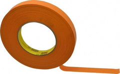 3M - 3/4" Wide x 60 Yd Long Orange Paper Masking Tape - Series 2525, 9.5 mil Thick, 49 In/Lb Tensile Strength - Americas Tooling