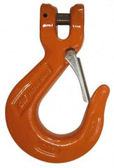 CM - 3/4 Inch Chain Diameter, Grade 80 Clevis Hook - 28,300 Lbs. Load Capacity, 13/16 Inch Inside Diameter, 2-1/2 Inch Hook Throat, 1-3/4 Inch Hook Width - Americas Tooling