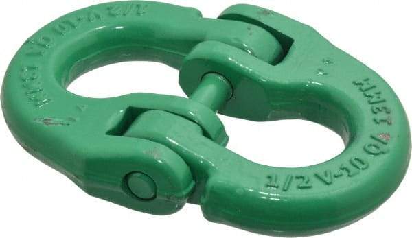 Campbell - Carbon Steel Removable Coupling Link - 1/2" Diameter, 15,000 Lb Load Limit - Americas Tooling