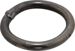 Campbell - 1/4 Inch Wire Size Welding Ring - 1-1/2 Inch Inside Diameter, 450 Lbs. Load Limit, Bright Finish - Americas Tooling