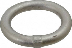 Campbell - 1/2 Inch Wire Size Welding Ring - 2-1/2 Inch Inside Diameter, 1,400 Lbs. Load Limit, Bright Finish - Americas Tooling